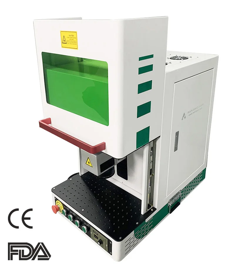 Auto-focus JPT MOPA LP-E 20W 30W 50W Enclosed Fiber Laser Marking Engraving Machine Shielded Laser Marker CE Certified 1064nm