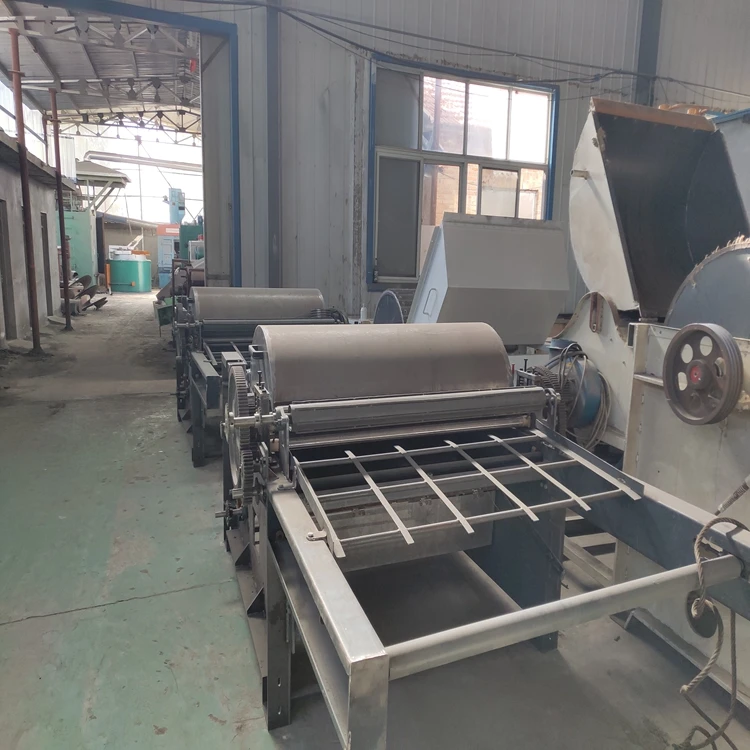 Машина для переработки текстильных отходов для линии производства переработки отходов ткани