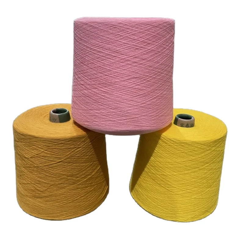 100% Cotton Color Combed Cotton yarn 32S Weaving Ring Spun Knitting Yarn cotton