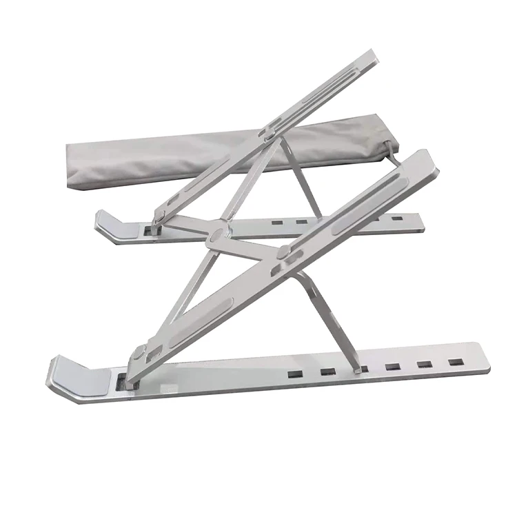 
2021 New Design Portable Aluminium Alloy Notebook Bracket Laptop Holder Stand Adjustable 
