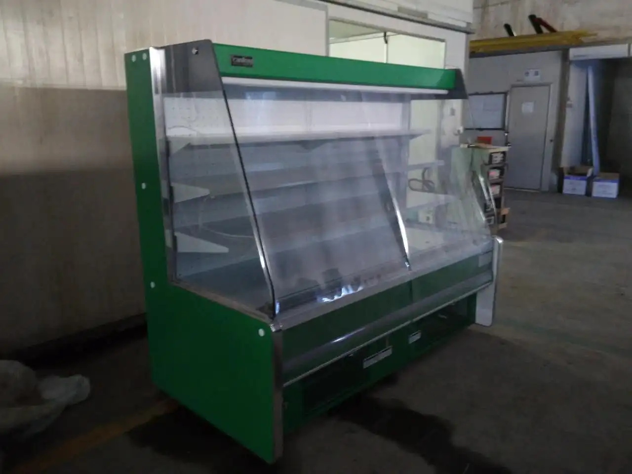 Refrigeration Equipment Fruit And Vegetable Showcase Air Curtain Refrigerator Price for Supermarket
