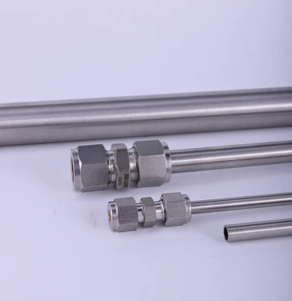 NAI-LOK Inconel 600 Alloy Instrument Compression Tube Fittings Stainless Steel 316 25MM OD Metric Straight Union for Tube