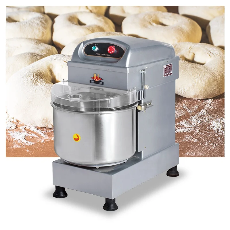 Professional manufacturing bakery large capacity spiral lift type dough mixer