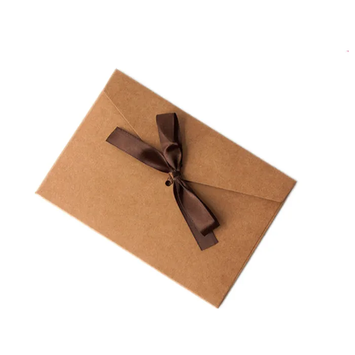 Custom colorful printed luxury paper greeting card packaging envelope for gift invitation card