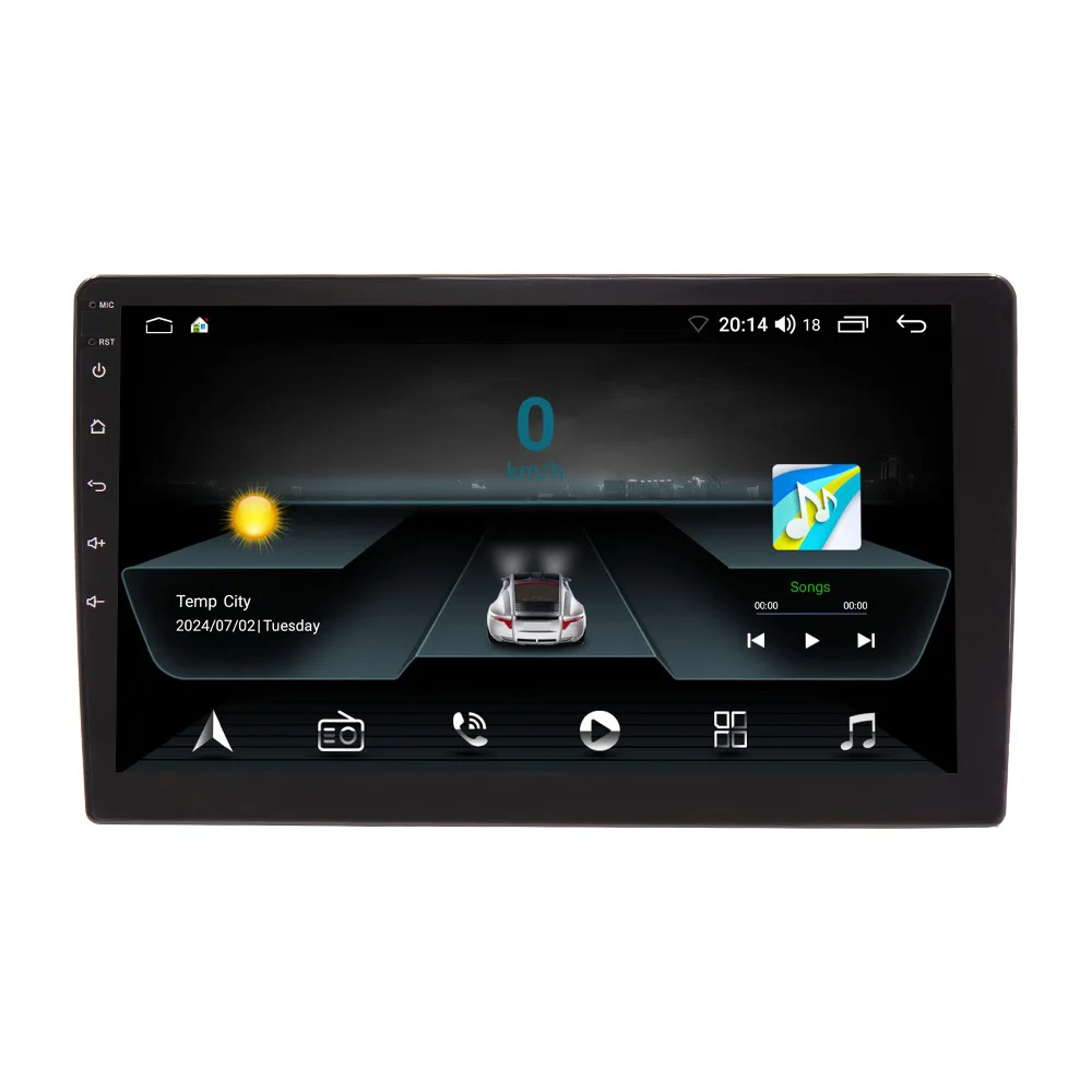 YOSOVLAMP 9/10 inch car GPS navigation car Android system 13 intelligent Bluetooth carplay