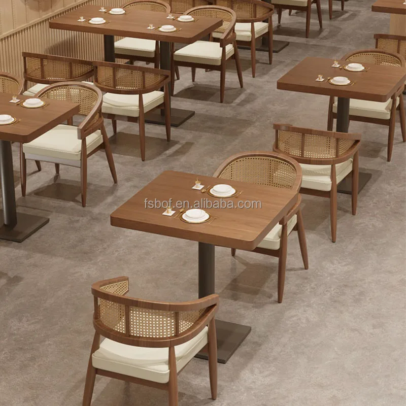 chinese restaurant indoor cafe style tables and chairs wood table chair southeast asia coffee shop furniture leather sofa booth