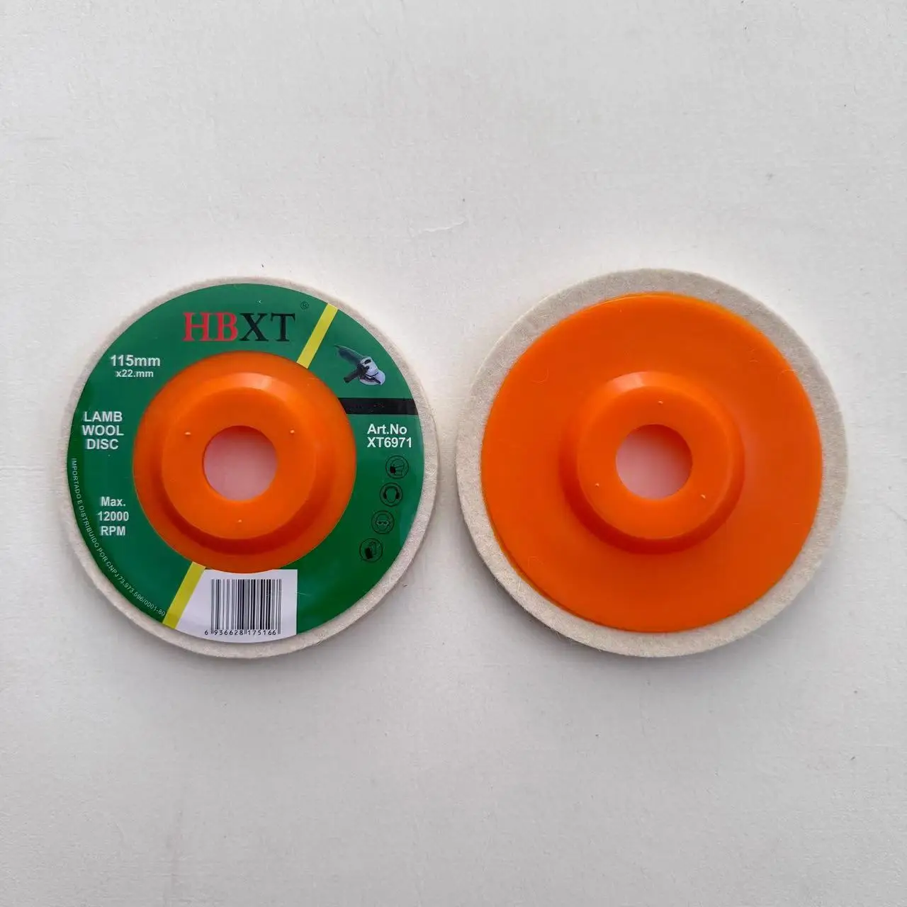 4 - inch Wool Disc  angular felt wheel felt disc wool wheel  for polishing glass,stone,jewelry,wood,metal