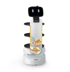 Factory Best Dining Waiter Intelligent Robot For Smart Vending Machine Delivery