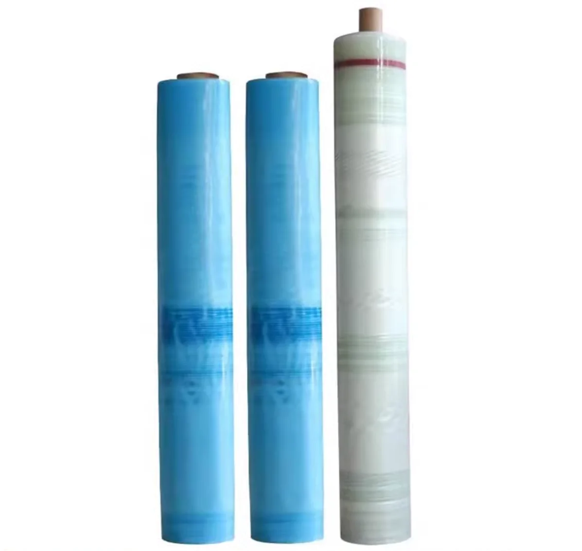 China manufacturer plastic film greenhouse plastic custom size greenhouse white blue film for Agriculture