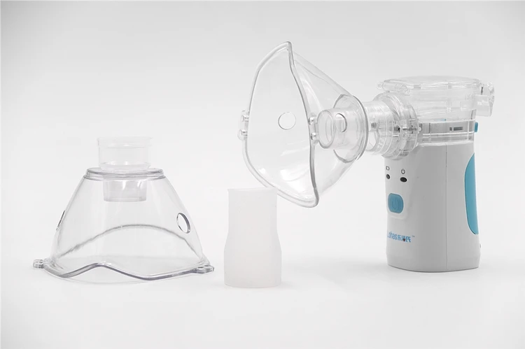 mini vib mesh nebulizer machine with Palladium alloy spray interface for child & adult