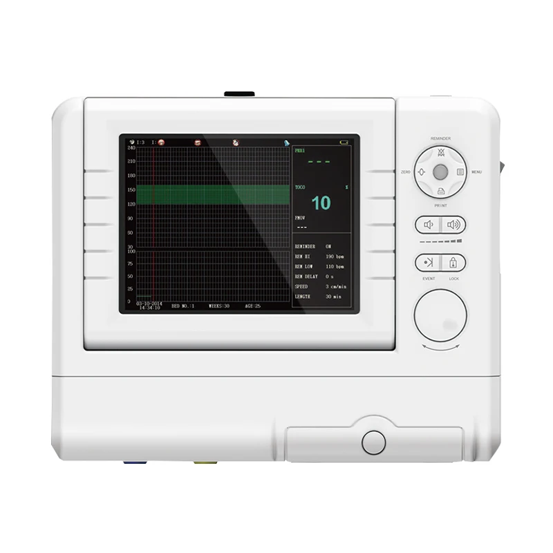 Hot sale CONTEC CMS800G Fetal Monitor FHR TOCO Fetal Movement fetal monitoring system