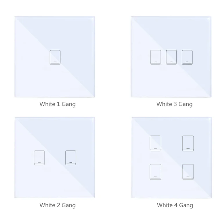 China Manufacturer Of Hot Sale 10A Touch Smart Sensor Wifi Power Light Switch