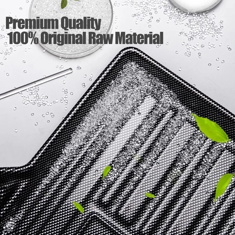 2024 Muchkey Carbon Fiber Cargo Liners Trunk Luggage Car Boot Mat Durable Waterproof TPV TPE 3D Car Trunk Mats For Toyota RAV4