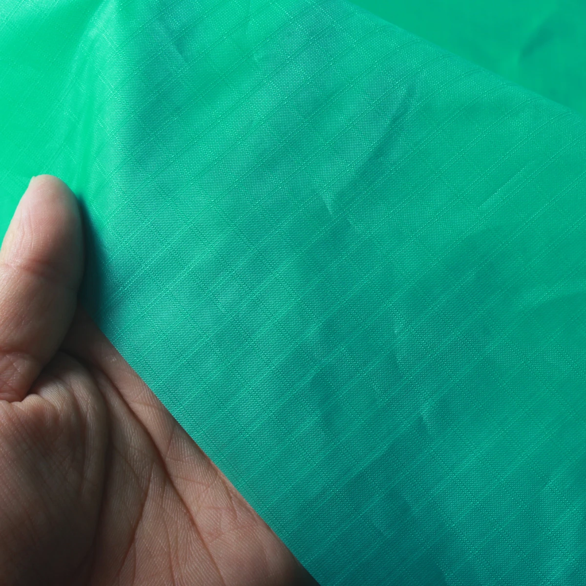 61g/m2 50D 0.3cm Double Line 1.5m Width D2 High Strength Polyester Ripstop Cloth Tissue for Sailboat