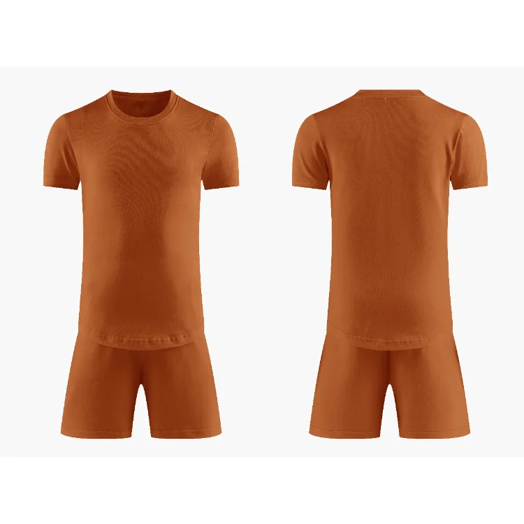 Tracksuit Plain Custom Logo Kid 2022 Summer Short Sleeve Shirt And Shorts Set Kids Clothing Set For Teen Boy