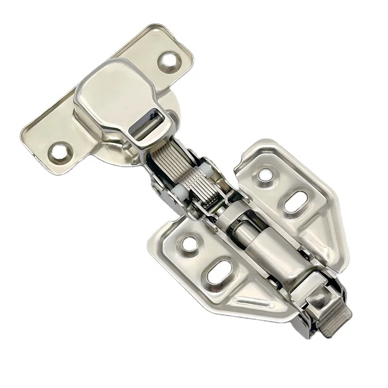 Cheap price Iron hydraulic soft close full overlay adjustable auto nickel furniture cabinet hinges