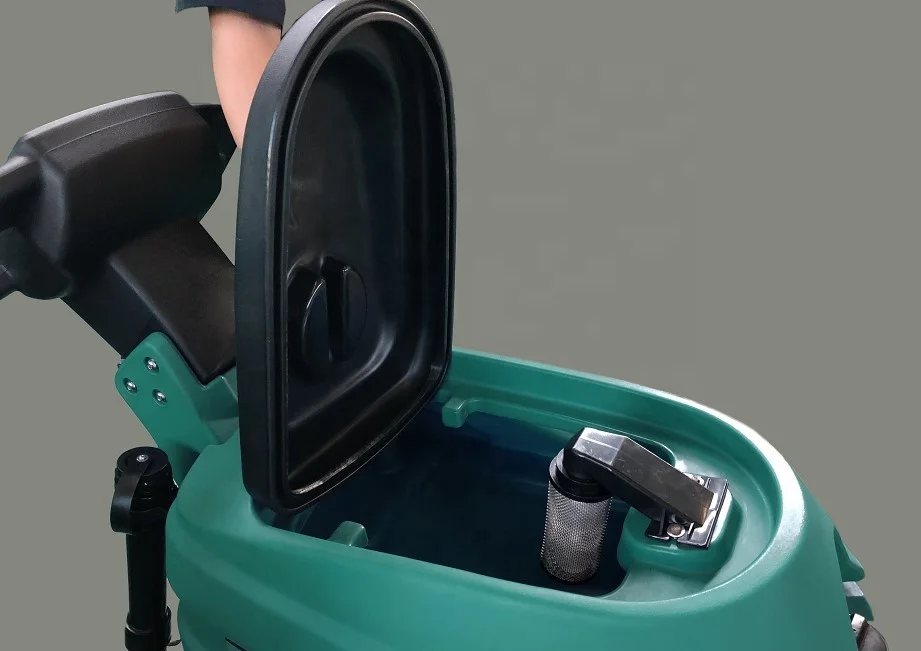 24V Battery Hand Held Walk Behind Sweeping Machine Floor Scrubber Cleaning Equipment