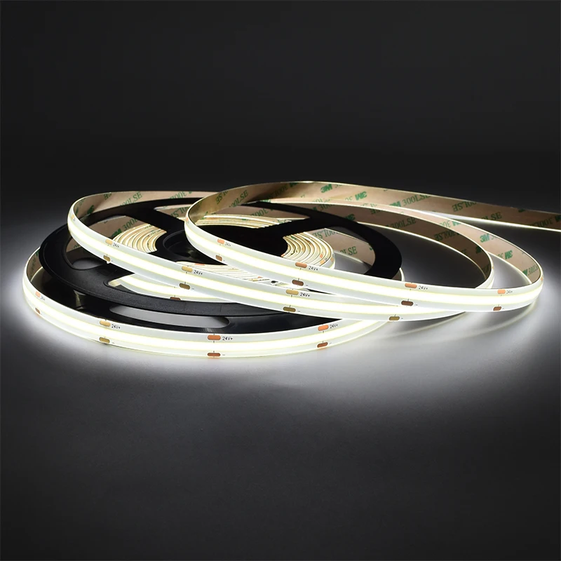 BRIGHT Staircase Led Step Light Cob Tape Led Strip High Efficiency Led Strip Light For Furniture