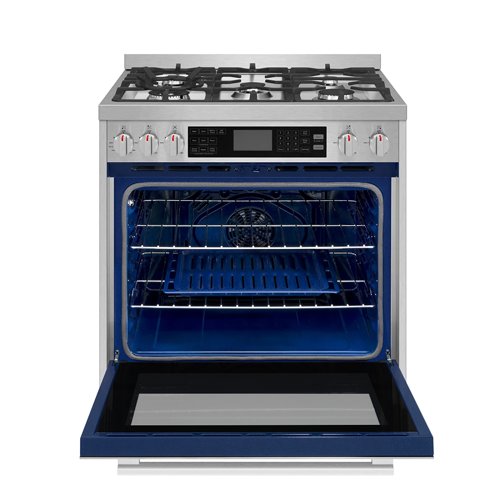  Robam G517K Новые популярные газовая плита горелки 5.0Cu.ft с 450 высокая температура Система самоочистки и субботы