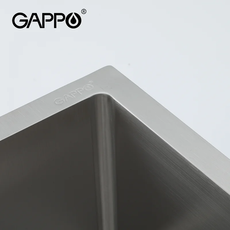 Cheap kitchen corner sink 304 stainless steel single bowl apron kitchen sink GS5040