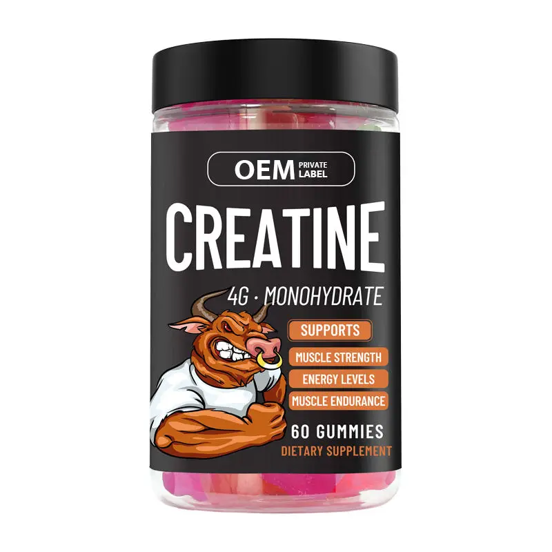 Creatine Pre-workout Pre Workout Supplement Creatine Monohydrate Betaine Anhydrous Vitamin B6 Alpha Gpc Complex Creatine Gummies