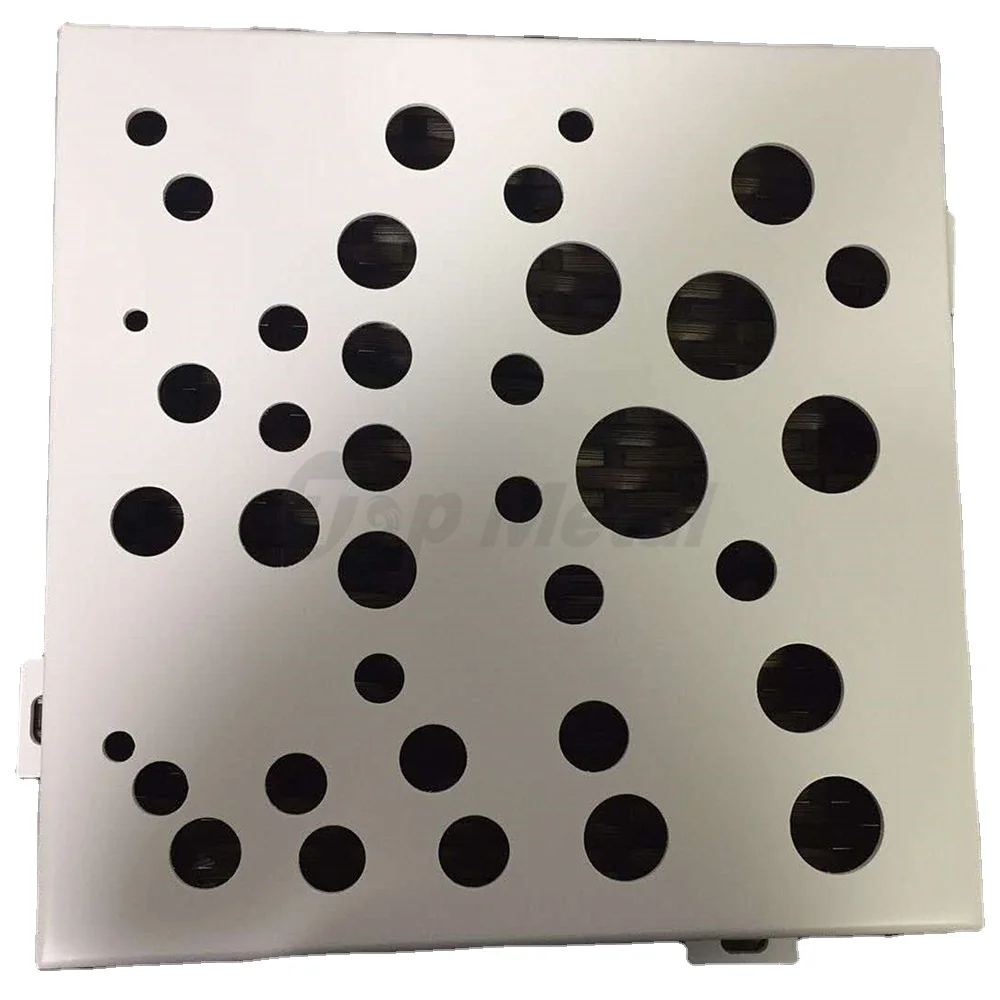 Кирпичная плитка для фасадной занавески на стену большой размер алюминиевая занавеска наружная декоративная перфорированная металлическая панель верхняя CN;GUA