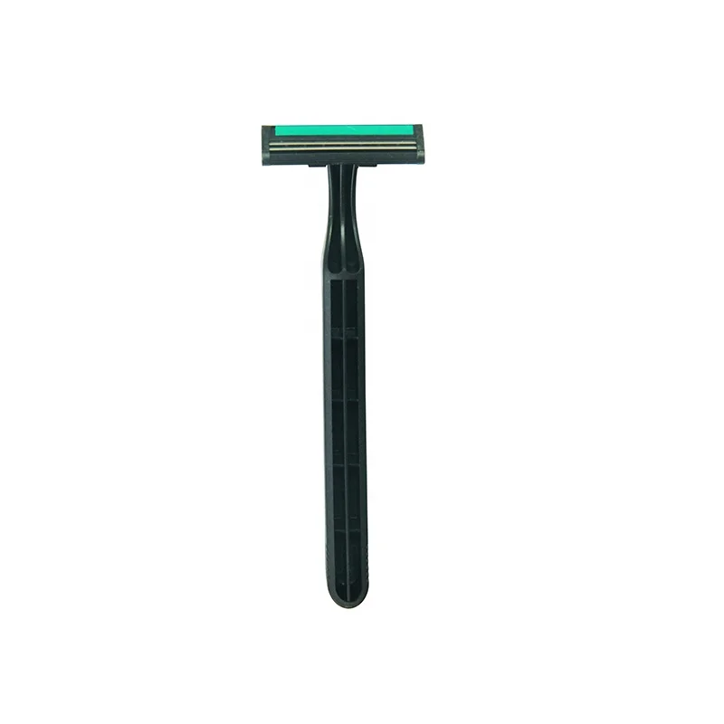 PearlMax Disposable Razor High Quality Fixed Head Razor with Lubricating Strip Plastic Handle Shaving 2 Blade Razor Factory
