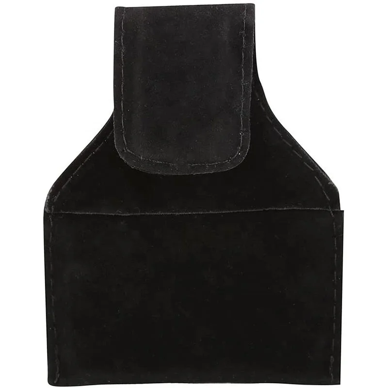 Professional Pool Gym Chalk Pouch Pu Leather Cue Chalk Holder Pouch Bag For Billiards