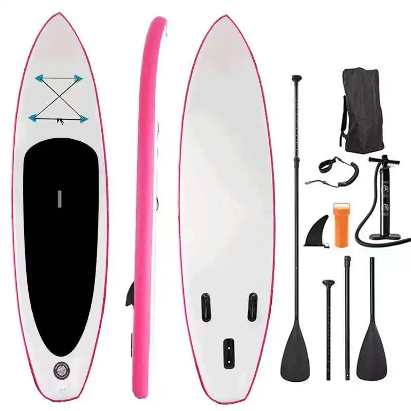 
Hadley 2021 custom LOGO inflatable stand up paddle board pulp board with pump for surfing 