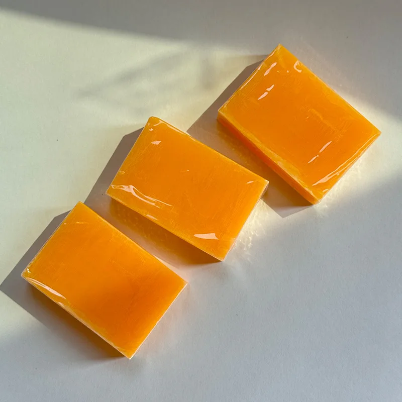 Private Label Turmeric & Kojic Acid Handmade Soap Organic Turmeric And Honey Soap Skin Whitening Body Home Made Soap