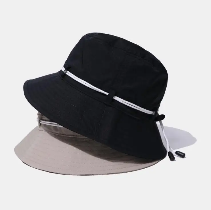 Custom Quick Dry Sunscreen Fisherman Hat Big Brim Unisex Bucket Hat