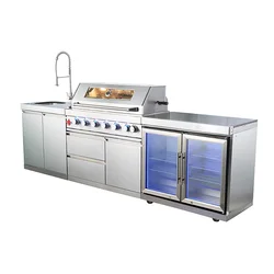 gas bbq grill outdoor stainless steel luxurious outdoor full set outdoor kitchen gas barbecue grills