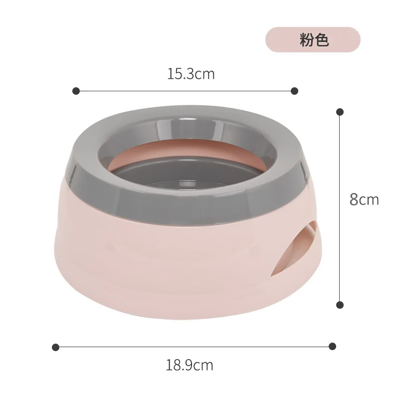 Pets Dog Cat Drinking Bowl Splash Proof Travel Outdoor Car Water Drink Feeder Environmental Protection and Durability