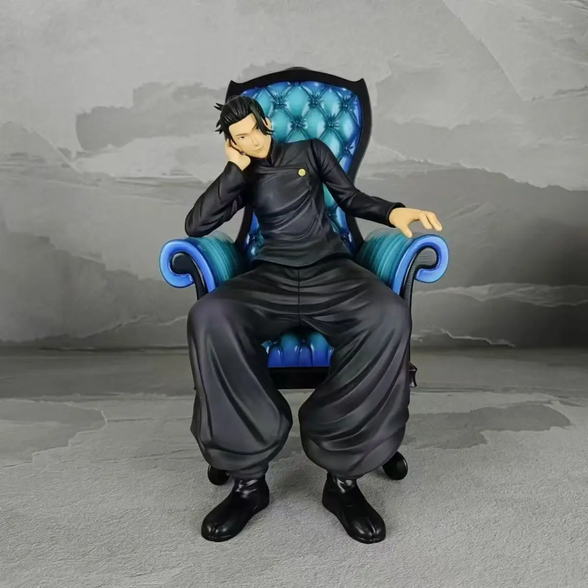 2 вида стилей 24 см Jujutsu Kaisen диван для сидения Satoru Gojo Geto Suguru Статуэтка из мультфильма фигурка японского аниме ПВХ