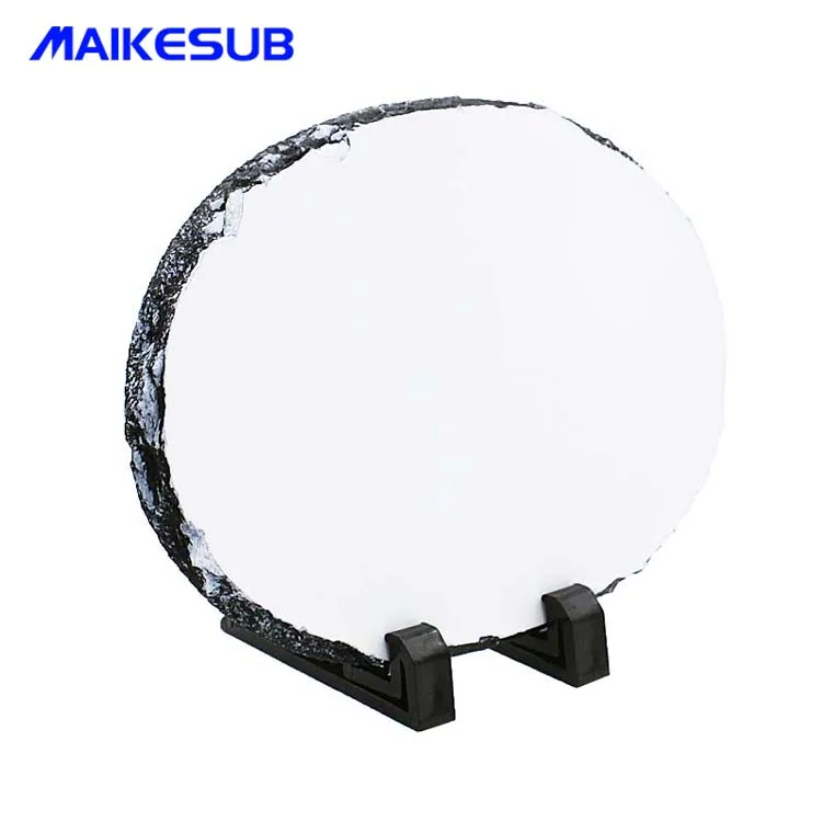 
Popular sublimation blank rock slate and heat press rock photo 