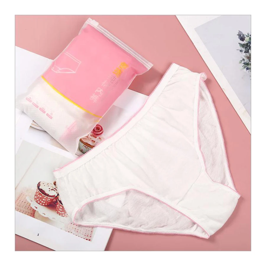 Custom Logo Design Breathable Comfortable Disposable Menstrual Period Underwear Panties