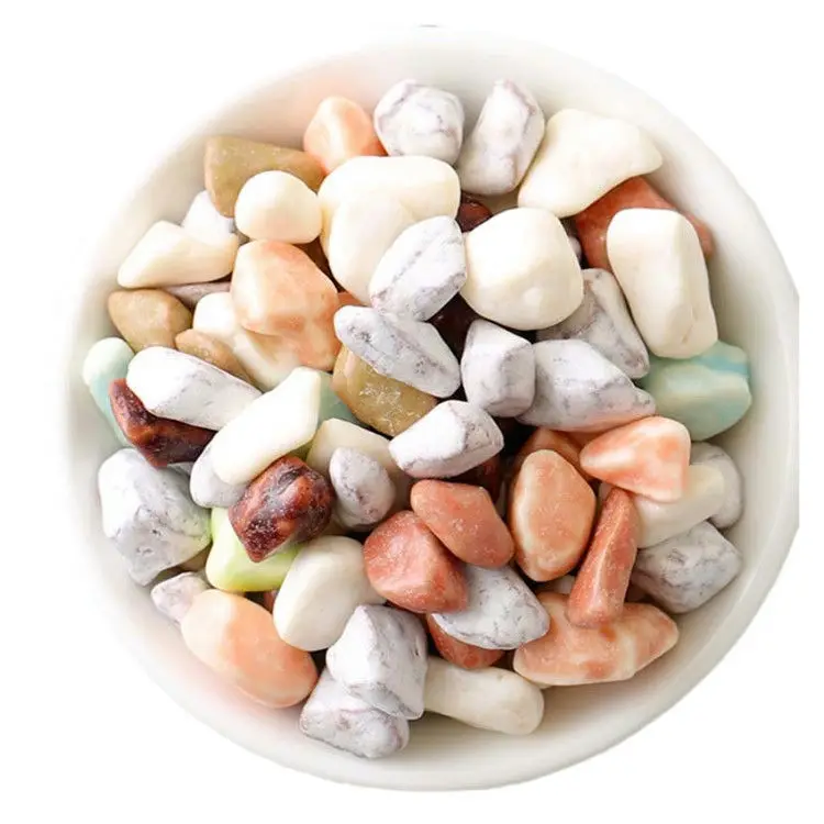 Classic Chewy Candy Stone Shape Sweets and Chocolates Candy