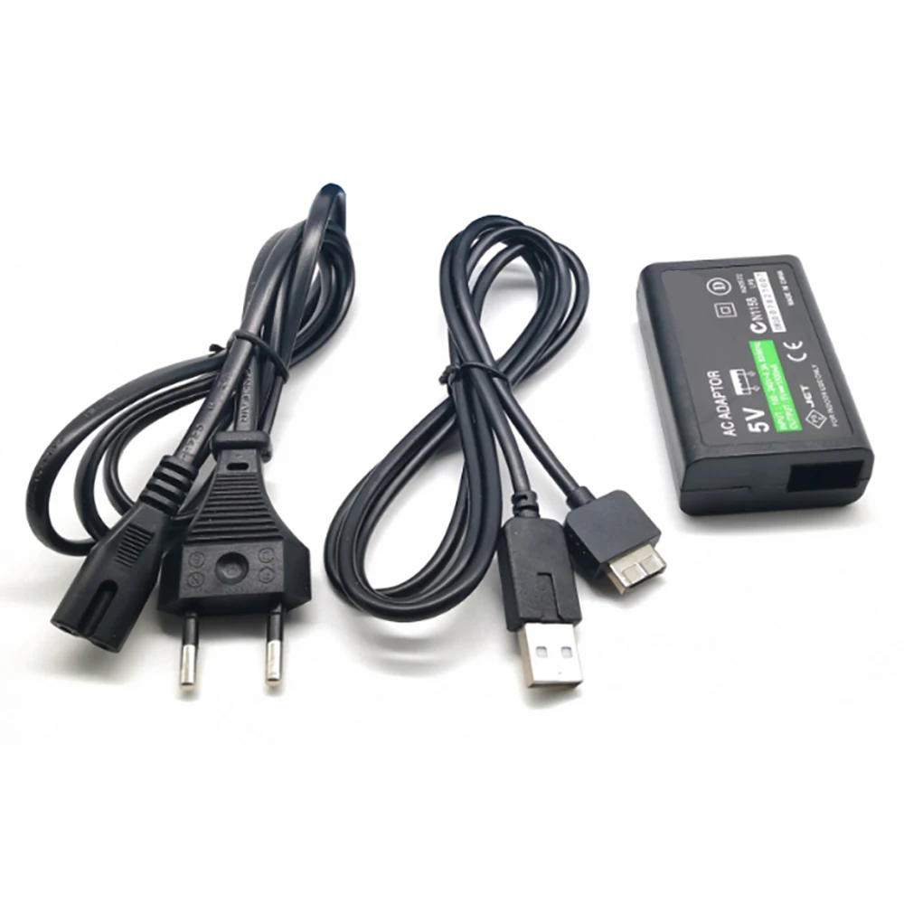 Wall Charger Power Supply AC Adapter with USB Charging Cable For Sony PlayStation PSVITA PS Vita PSV 1000 PSV1000 EU/US Plug