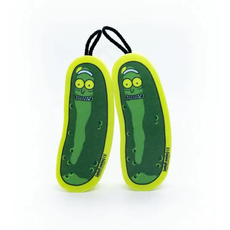 Cartoon Printed Cucumber Shaped Cleaning Sponge For Household Kitchen Cleaning Sponge