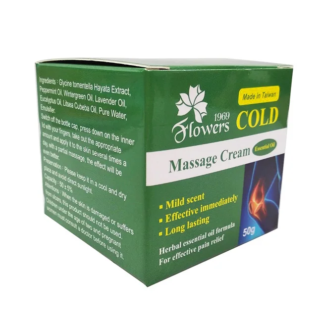 Massage Pain Relief Cream massagers for knee pain 50 ml