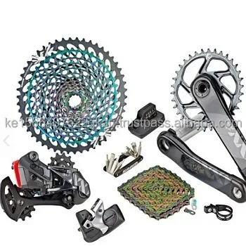 100% Best SRAMs XX1 Eagle AXS Electronic Groupset 175mm Boosts 34t DUB Crank 12 Speed