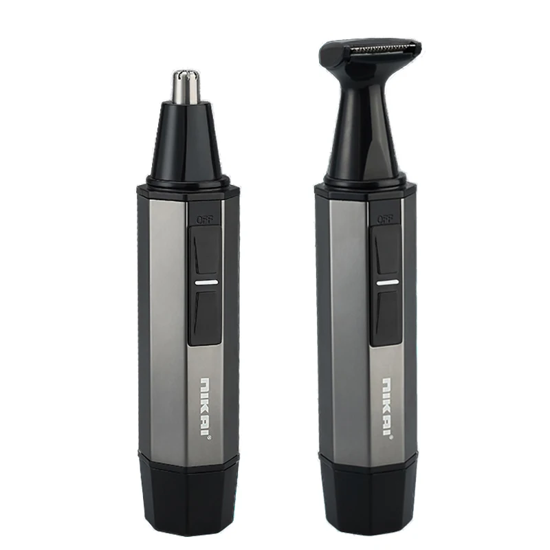 NK2022 Professional Body Hair Trimmer Kit 2 In 1 Waterproof USB Charging Mens Nose Hair Trimmer Home Use NIKAI