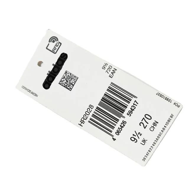 Custom Printing RFID Hang Tag PVC Parking Permit Hang Tag  RFID Label Tags
