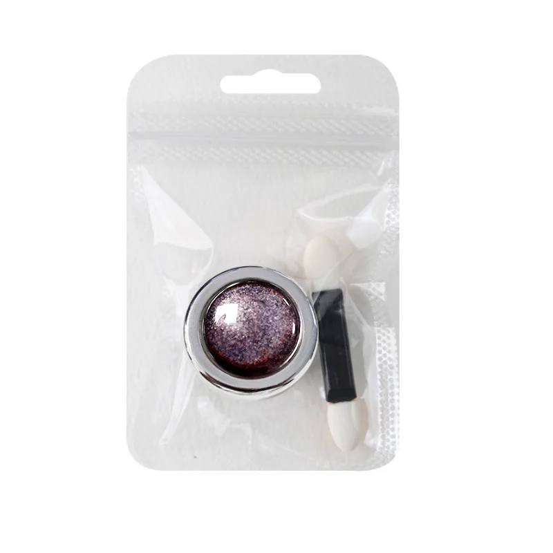 High Bright Titanium Gold Powder Nail Magic Mirror Powder Laser Autumn and Winter Dried Rose Electroplated Metal Glitter Powder