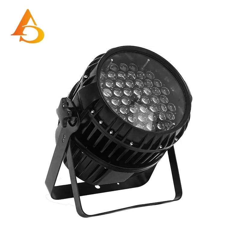 54 штуки 3 Вт ip65 теплый белый светодиод par can zoom light