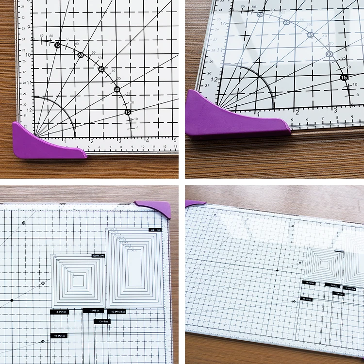 
Art supplies tempered Glass Cutting Mat Grid 