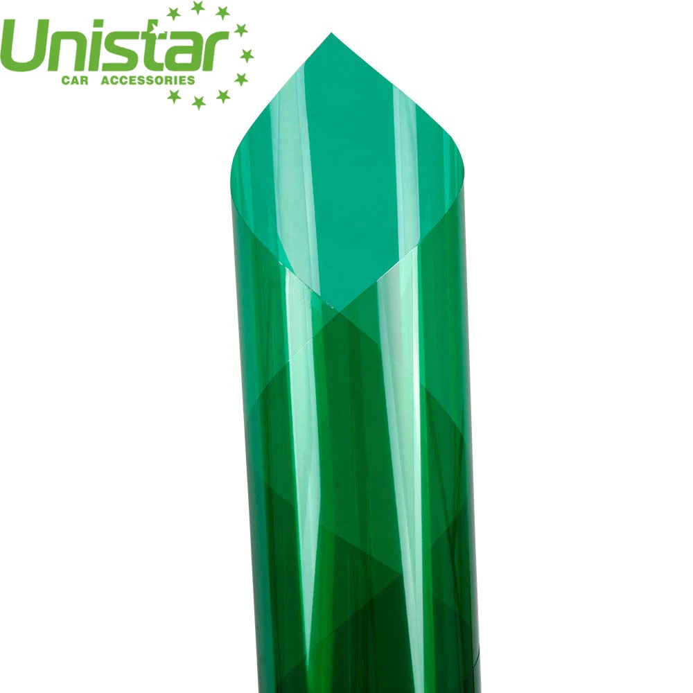 Cheap Price Colorful Green Blue Yellow Red Black Decorative Building Film Colored Building Decoration Window Glass Tint Film