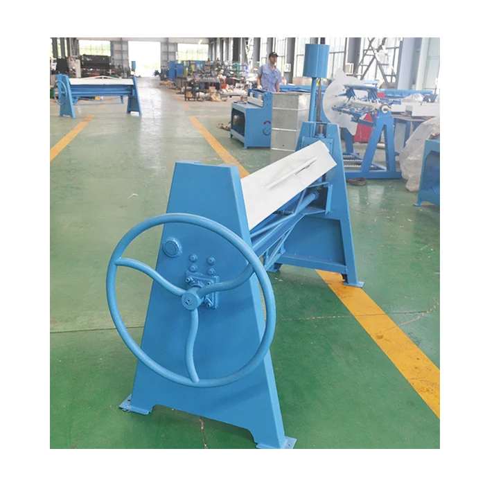 Maquina dobladora de laminas de metal Maquina dobladora manual de laminas de metal