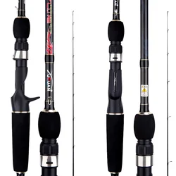 High Quality 1.8m 2.1m 2.4m 2.7m High Quality Carbon Fishing Rod High Carbon Fiber Fishing Rod Spinning Casting Lure Fishing Rod