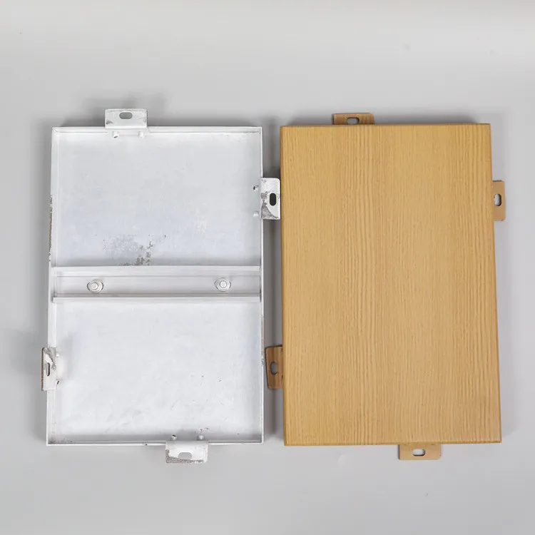 Office Building Aluminum Veneer Curtain Wall Exterior Facade Panel